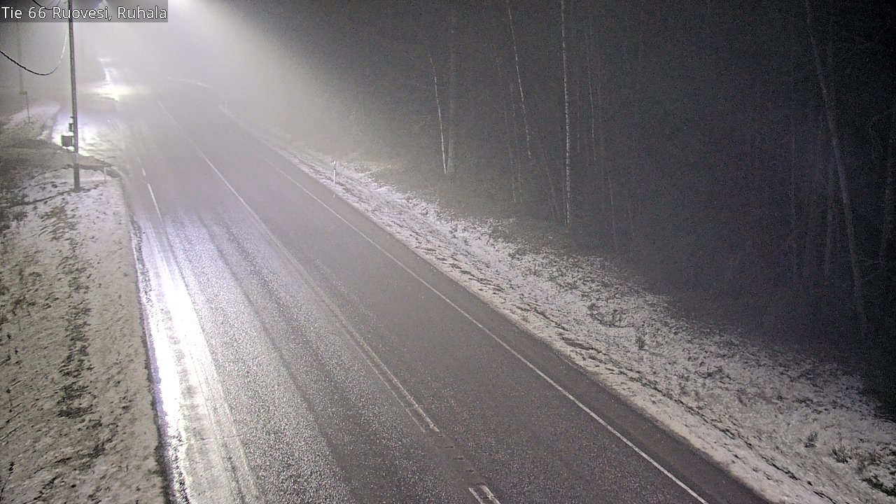 Weather Camera Image Väg 66 Ruovesi, Ruhala, Ruovesi, Pirkanmaa