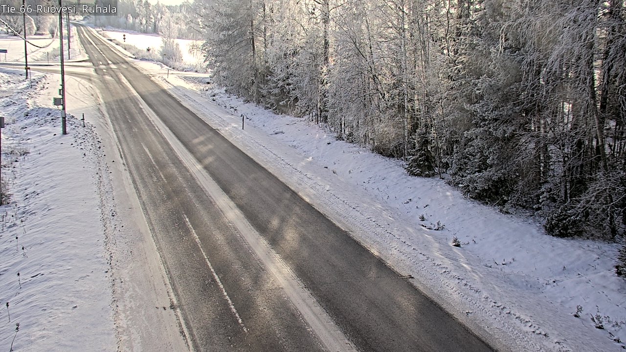 Weather Camera Image Road 66 Ruovesi, Ruhala, Ruovesi, Pirkanmaa