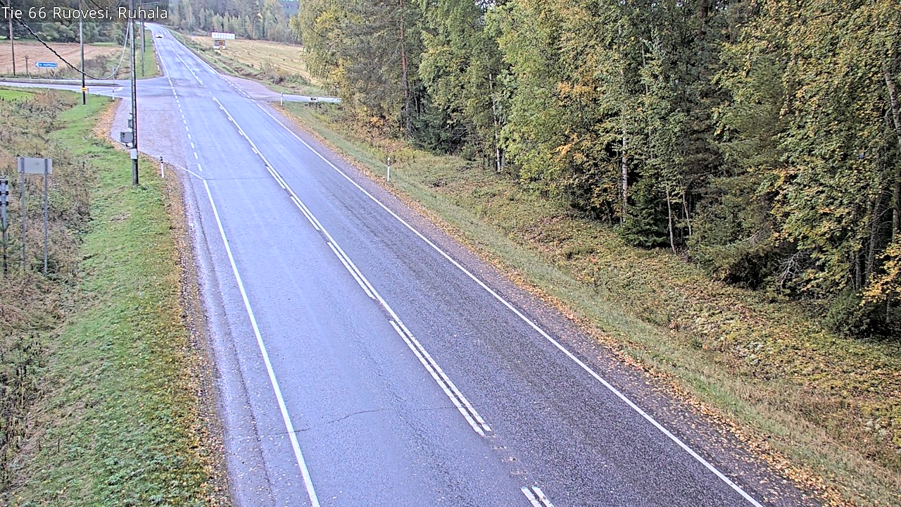 Weather Camera Image Road 66 Ruovesi, Ruhala, Ruovesi, Pirkanmaa