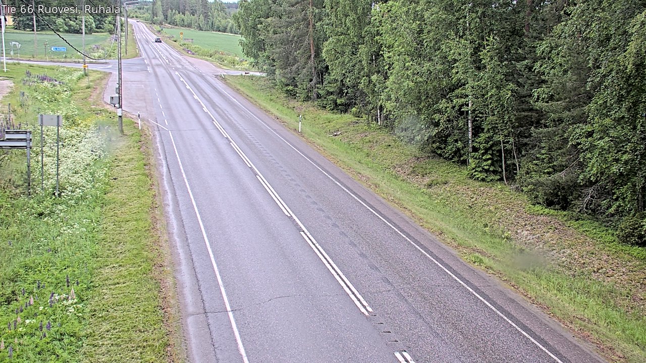 Weather Camera Image Väg 66 Ruovesi, Ruhala, Ruovesi, Pirkanmaa