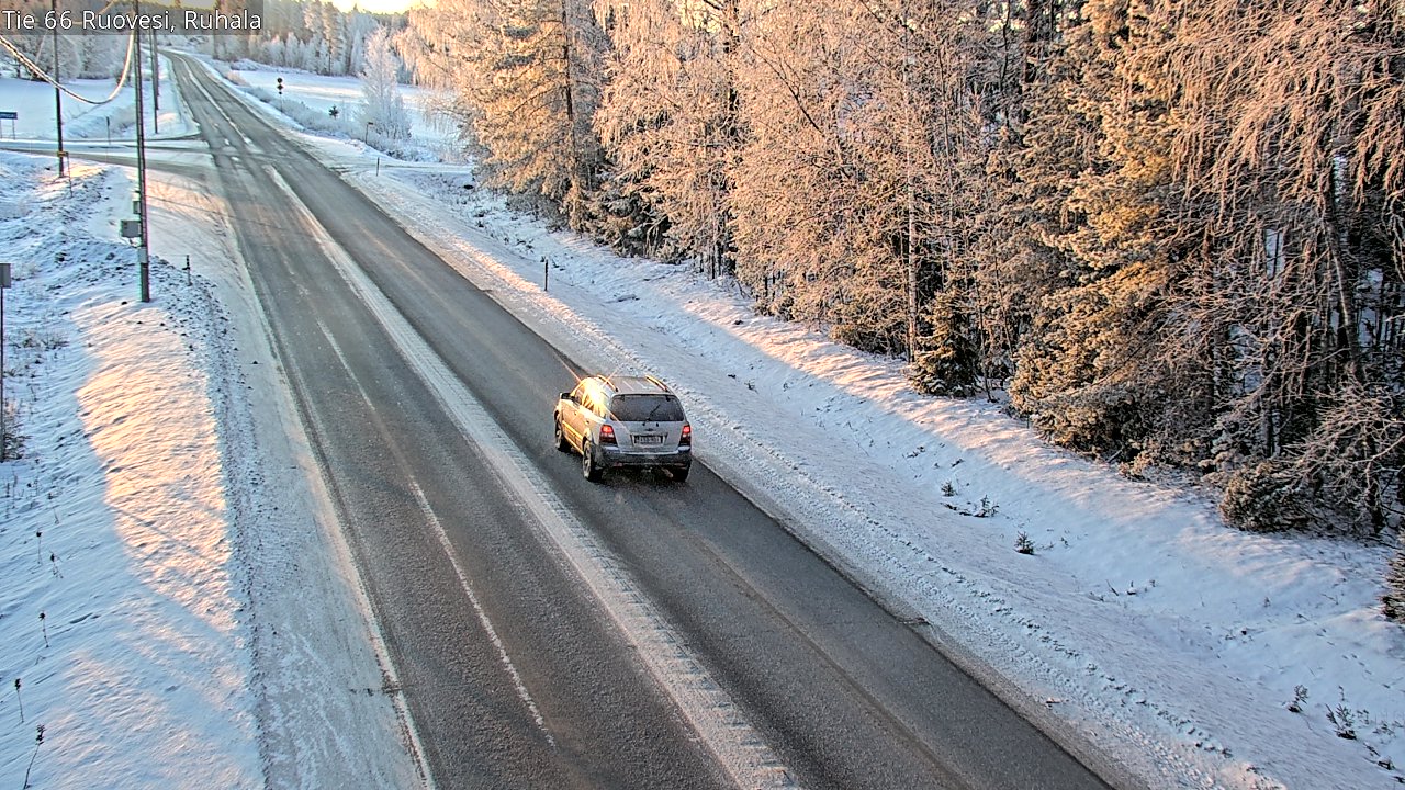 Weather Camera Image Road 66 Ruovesi, Ruhala, Ruovesi, Pirkanmaa