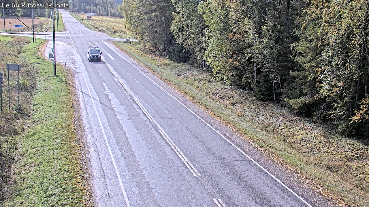 Weather Camera Image Road 66 Ruovesi, Ruhala, Ruovesi, Pirkanmaa