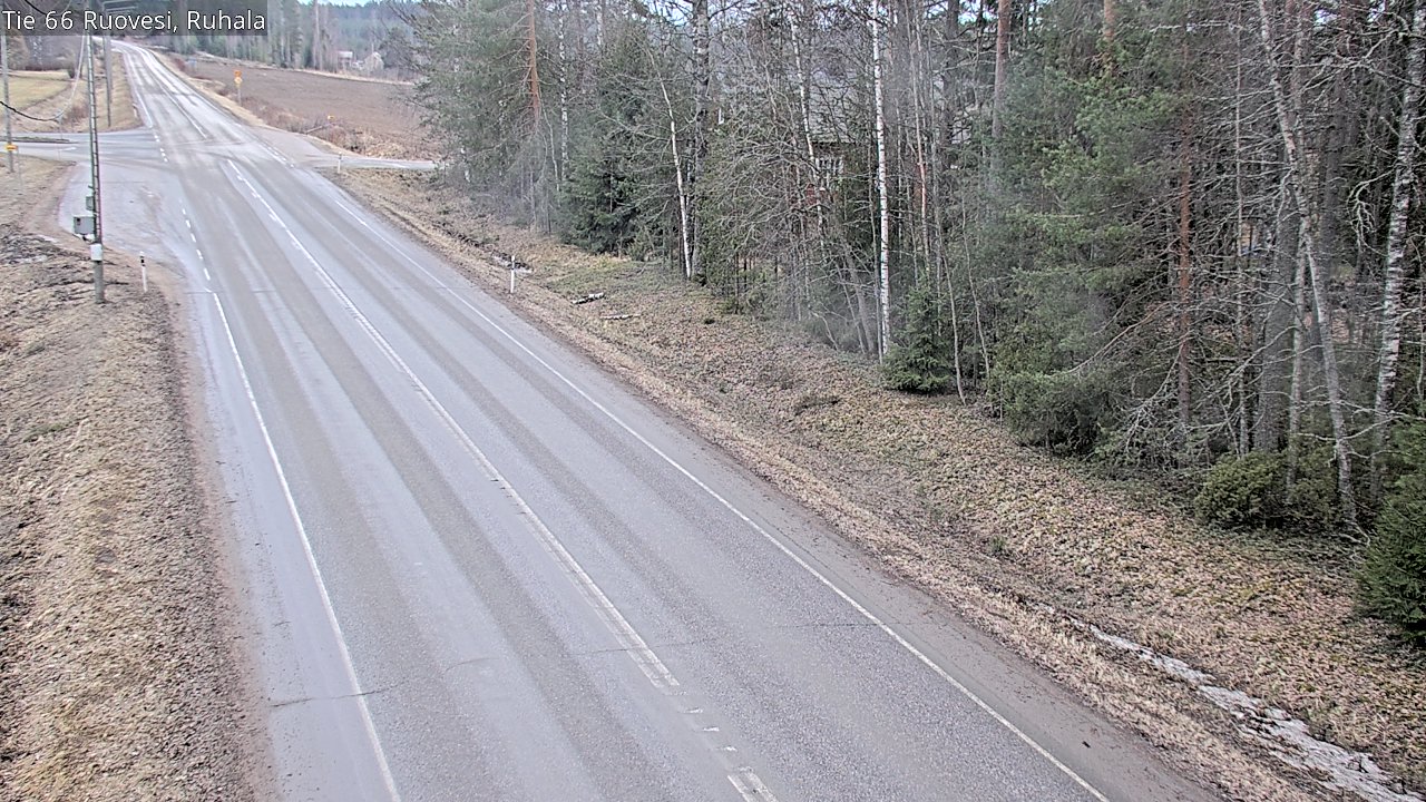 Weather Camera Image Väg 66 Ruovesi, Ruhala, Ruovesi, Pirkanmaa