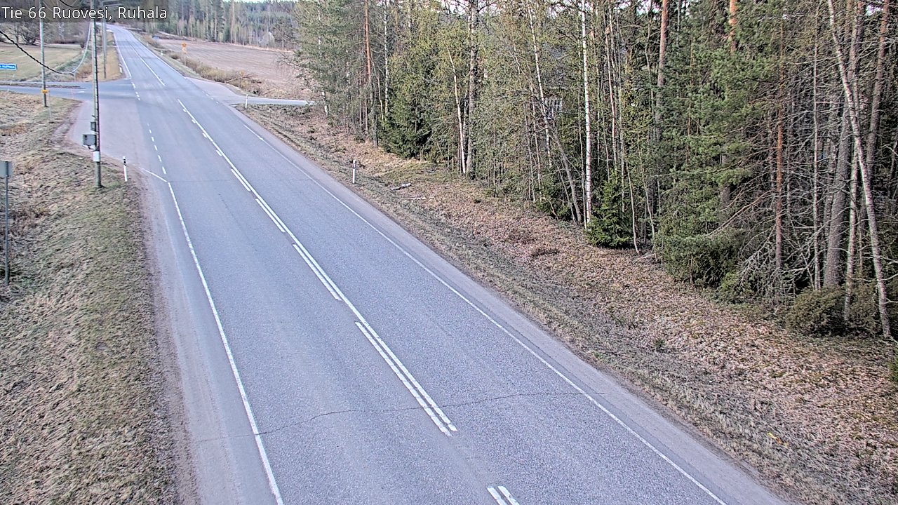 Weather Camera Image Road 66 Ruovesi, Ruhala, Ruovesi, Pirkanmaa