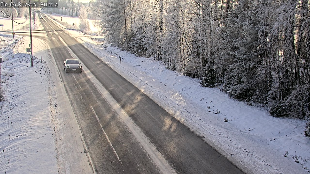 Weather Camera Image Road 66 Ruovesi, Ruhala, Ruovesi, Pirkanmaa