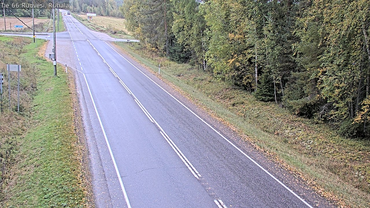Weather Camera Image Road 66 Ruovesi, Ruhala, Ruovesi, Pirkanmaa
