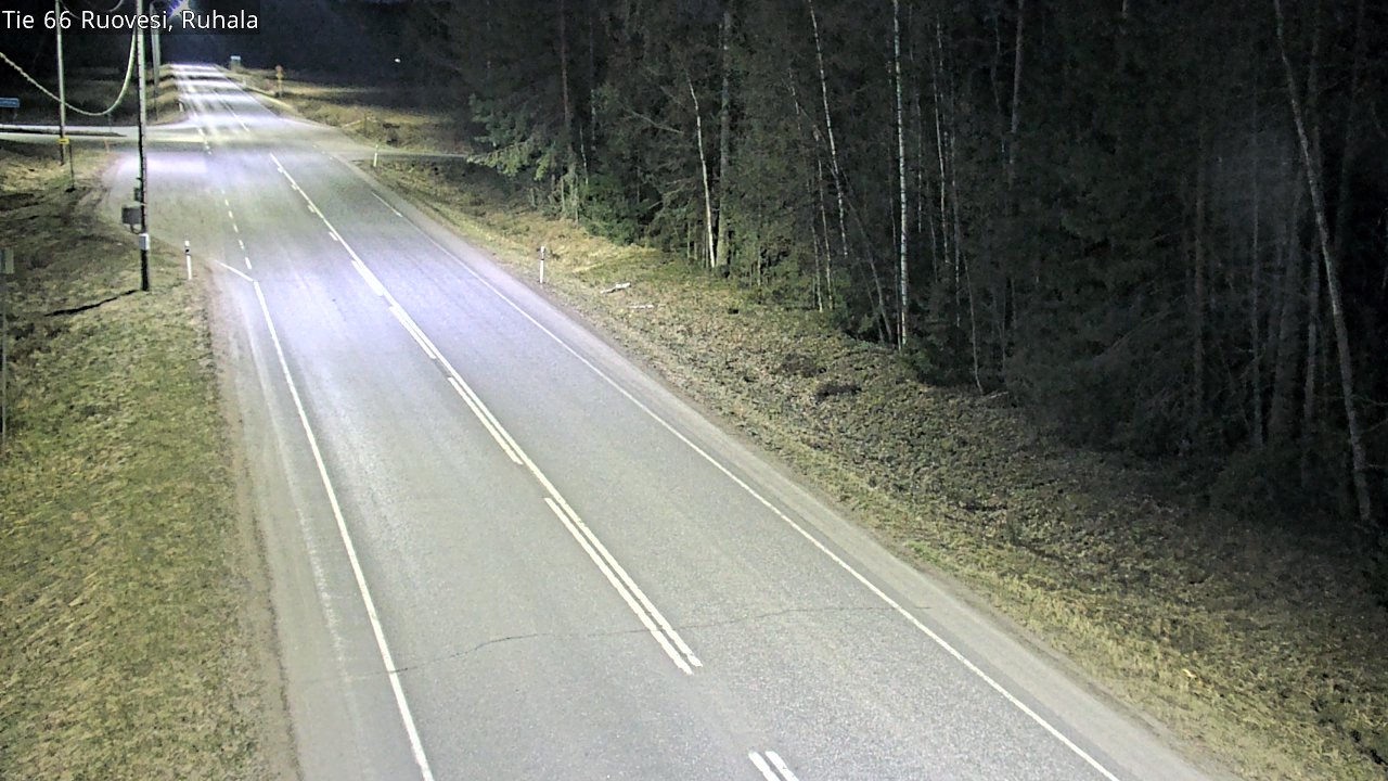 Weather Camera Image Road 66 Ruovesi, Ruhala, Ruovesi, Pirkanmaa