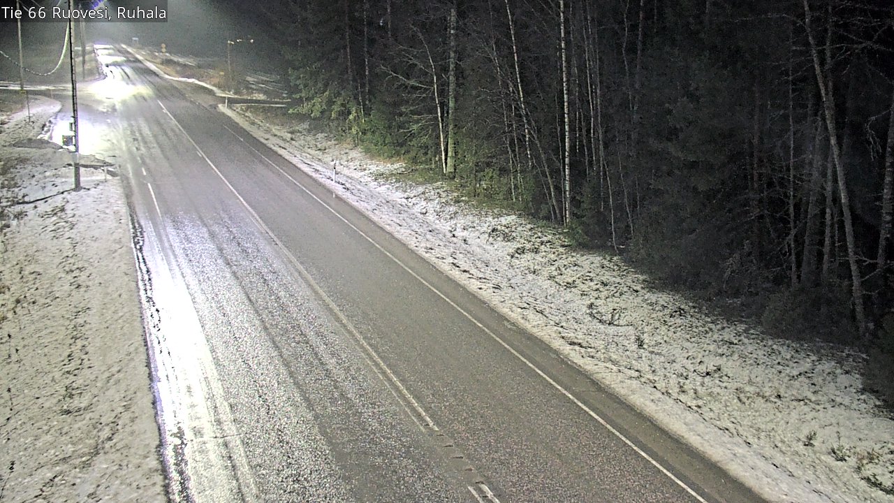 Weather Camera Image Väg 66 Ruovesi, Ruhala, Ruovesi, Pirkanmaa