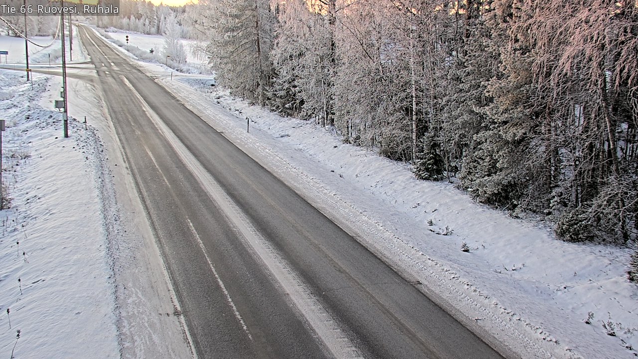 Weather Camera Image Road 66 Ruovesi, Ruhala, Ruovesi, Pirkanmaa