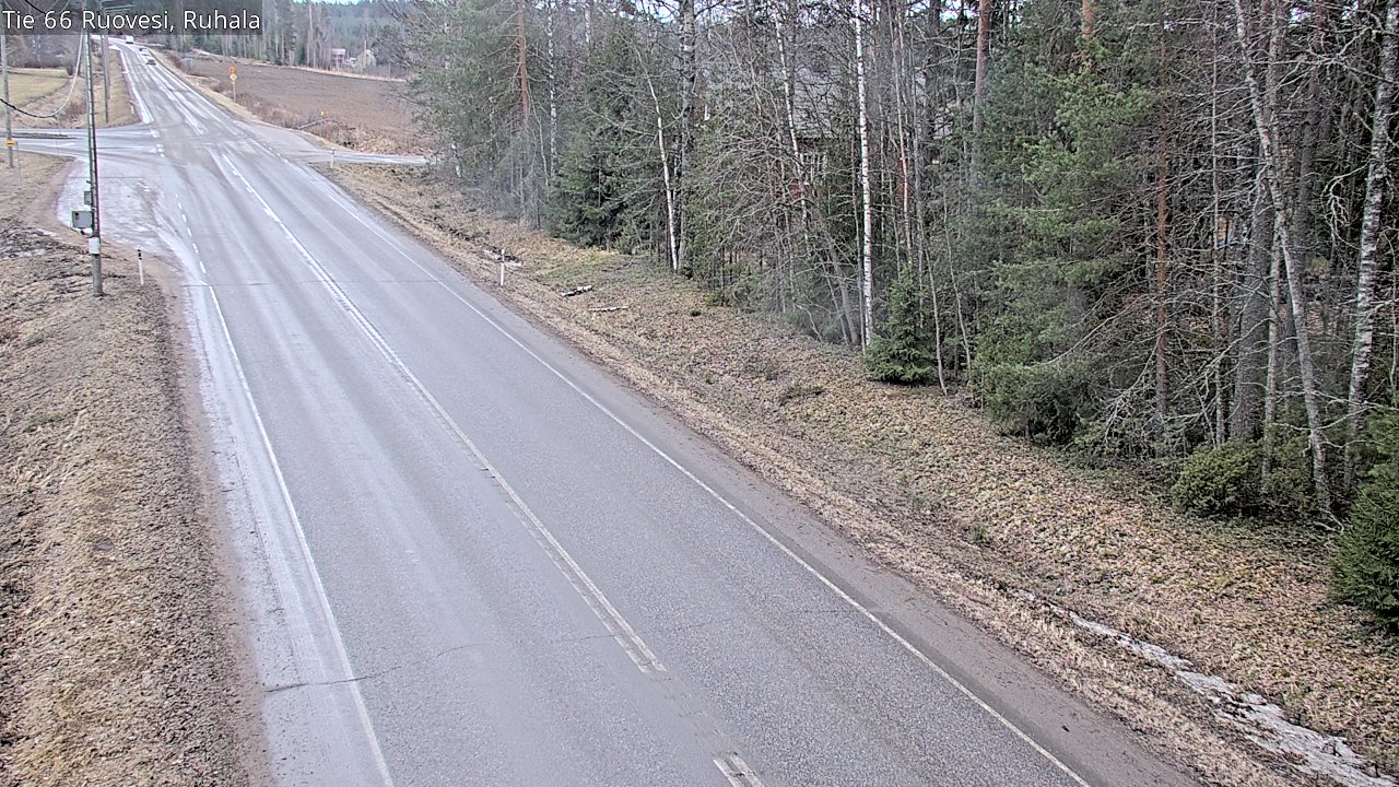 Weather Camera Image Road 66 Ruovesi, Ruhala, Ruovesi, Pirkanmaa