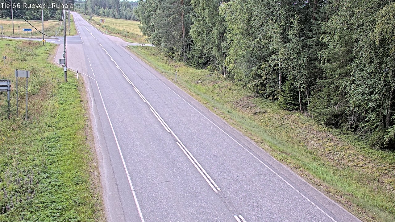 Weather Camera Image Väg 66 Ruovesi, Ruhala, Ruovesi, Pirkanmaa