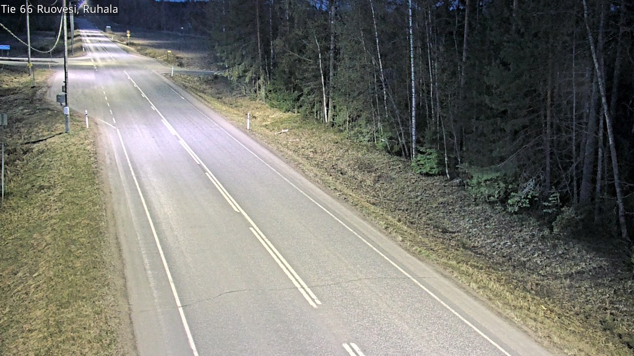 Weather Camera Image Road 66 Ruovesi, Ruhala, Ruovesi, Pirkanmaa