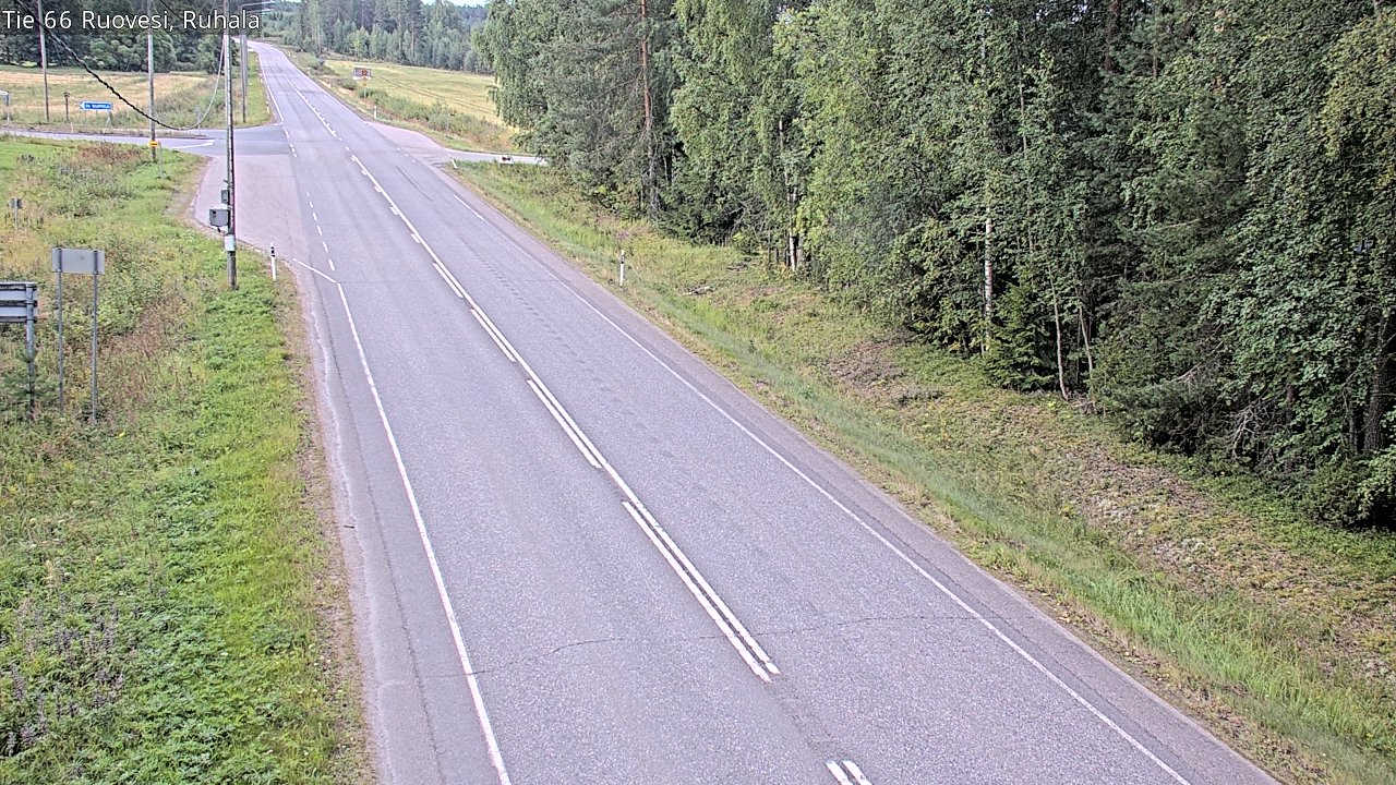 Weather Camera Image Väg 66 Ruovesi, Ruhala, Ruovesi, Pirkanmaa