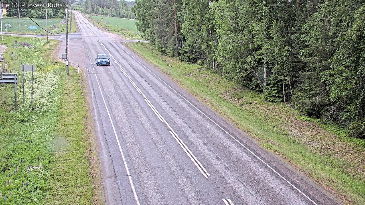 Weather Camera Image Road 66 Ruovesi, Ruhala, Ruovesi, Pirkanmaa