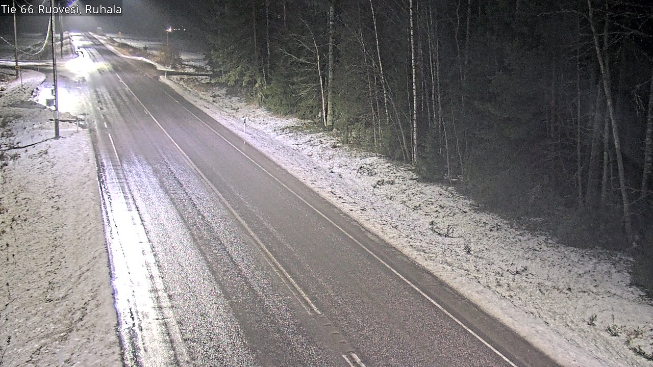 Weather Camera Image Väg 66 Ruovesi, Ruhala, Ruovesi, Pirkanmaa