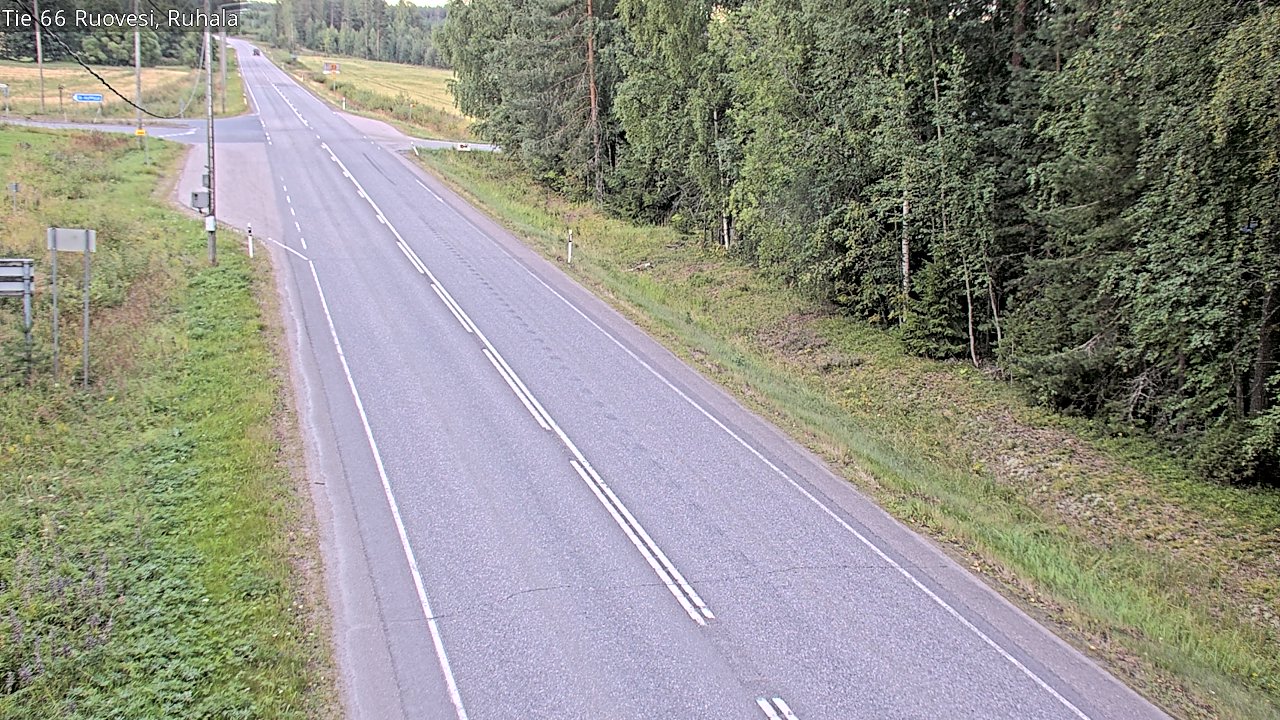 Weather Camera Image Road 66 Ruovesi, Ruhala, Ruovesi, Pirkanmaa