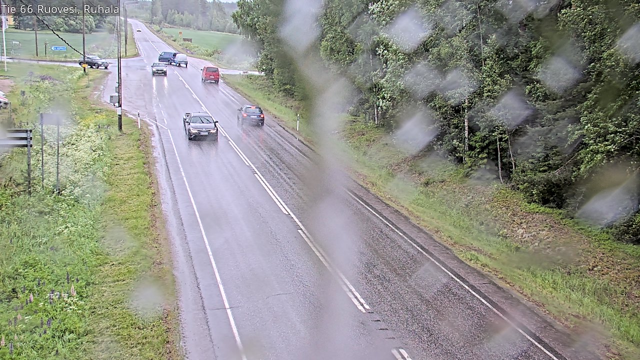 Weather Camera Image Road 66 Ruovesi, Ruhala, Ruovesi, Pirkanmaa