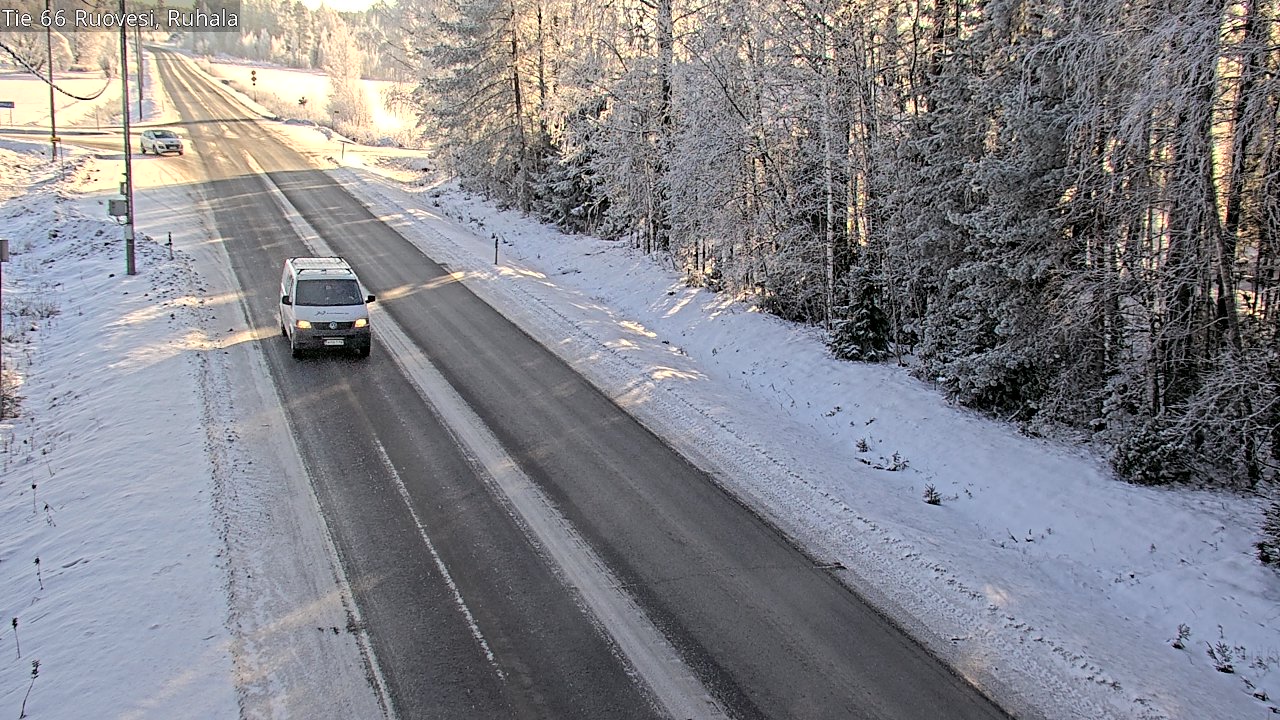 Weather Camera Image Road 66 Ruovesi, Ruhala, Ruovesi, Pirkanmaa