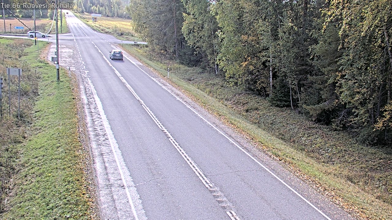 Weather Camera Image Väg 66 Ruovesi, Ruhala, Ruovesi, Pirkanmaa
