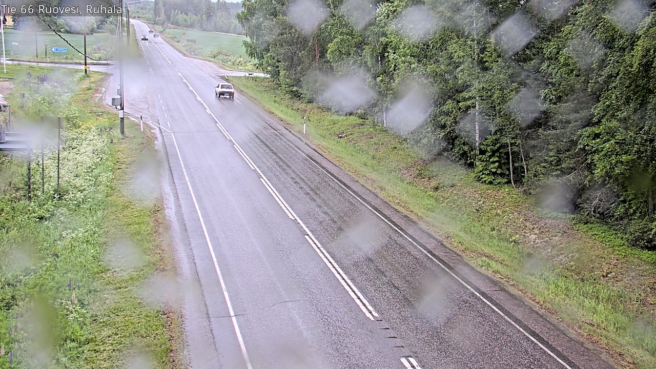 Weather Camera Image Road 66 Ruovesi, Ruhala, Ruovesi, Pirkanmaa