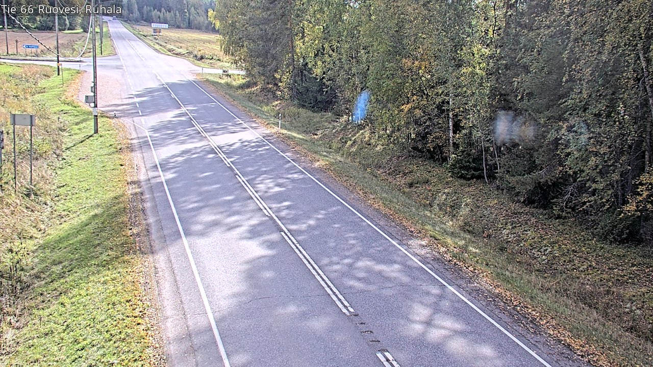 Weather Camera Image Väg 66 Ruovesi, Ruhala, Ruovesi, Pirkanmaa