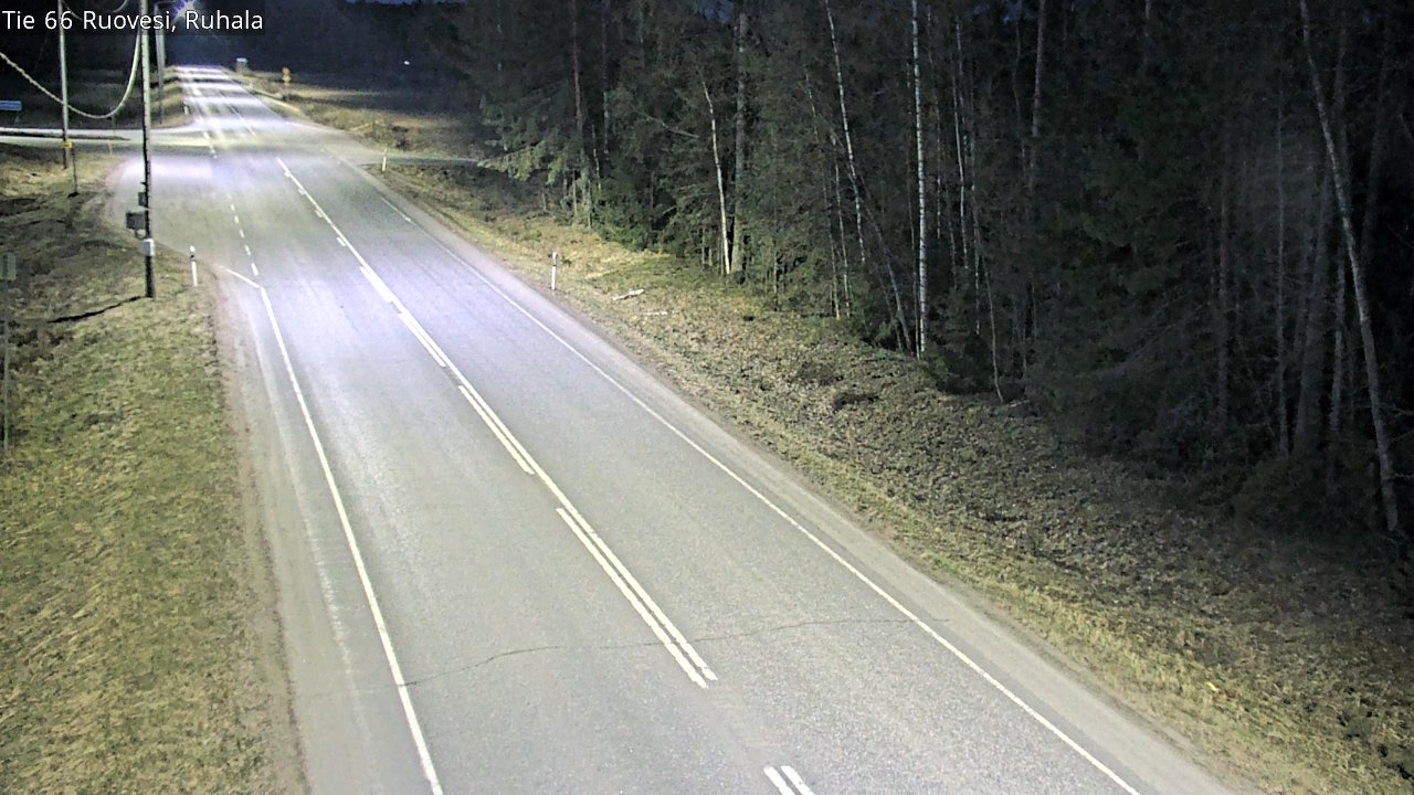 Weather Camera Image Road 66 Ruovesi, Ruhala, Ruovesi, Pirkanmaa