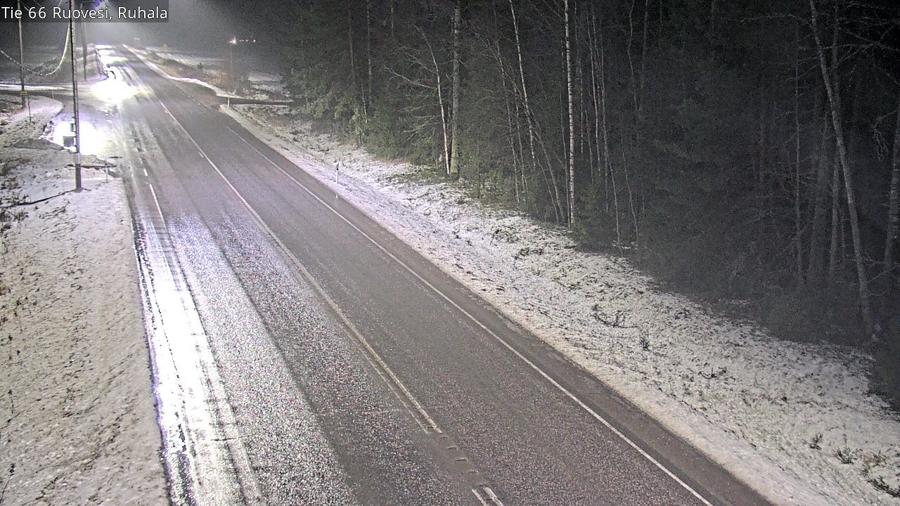 Weather Camera Image Väg 66 Ruovesi, Ruhala, Ruovesi, Pirkanmaa