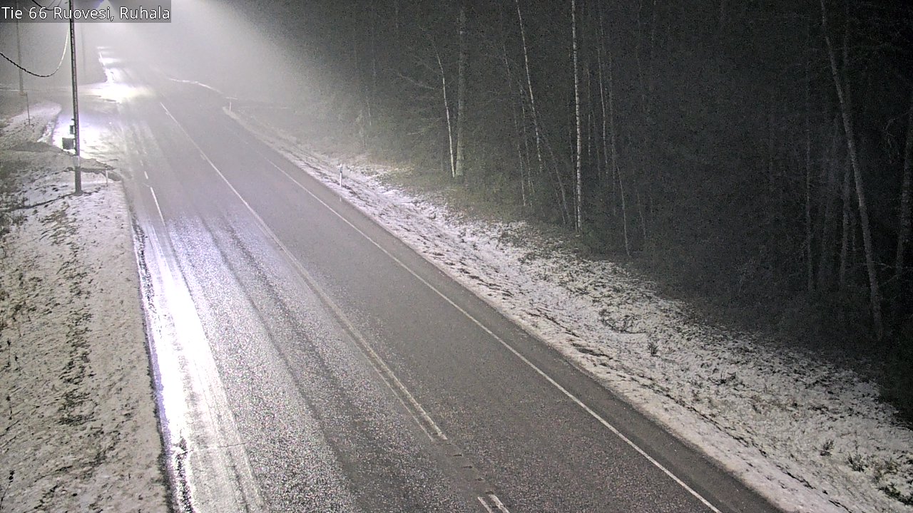 Weather Camera Image Väg 66 Ruovesi, Ruhala, Ruovesi, Pirkanmaa