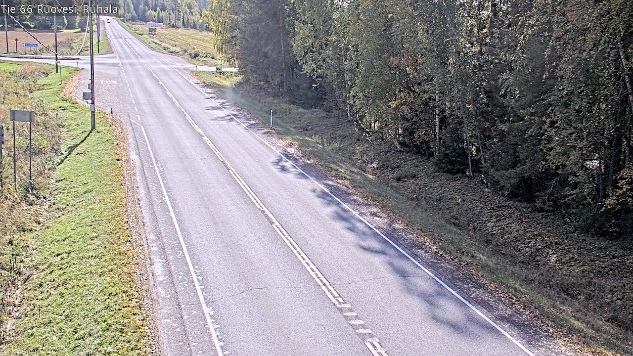 Weather Camera Image Väg 66 Ruovesi, Ruhala, Ruovesi, Pirkanmaa