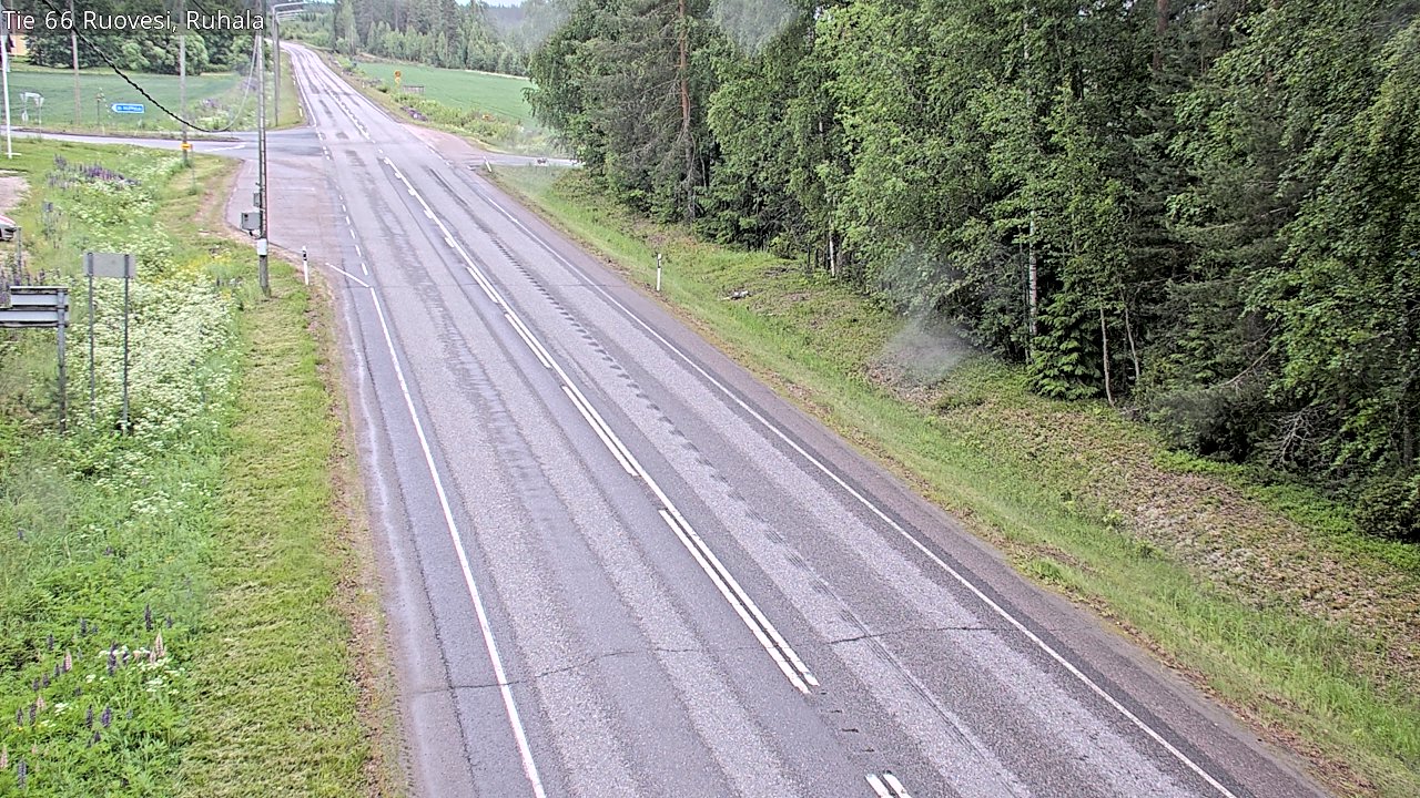 Weather Camera Image Road 66 Ruovesi, Ruhala, Ruovesi, Pirkanmaa