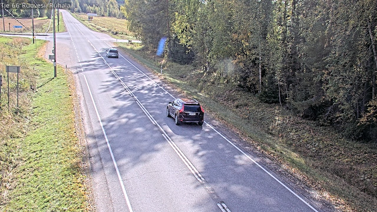 Weather Camera Image Väg 66 Ruovesi, Ruhala, Ruovesi, Pirkanmaa