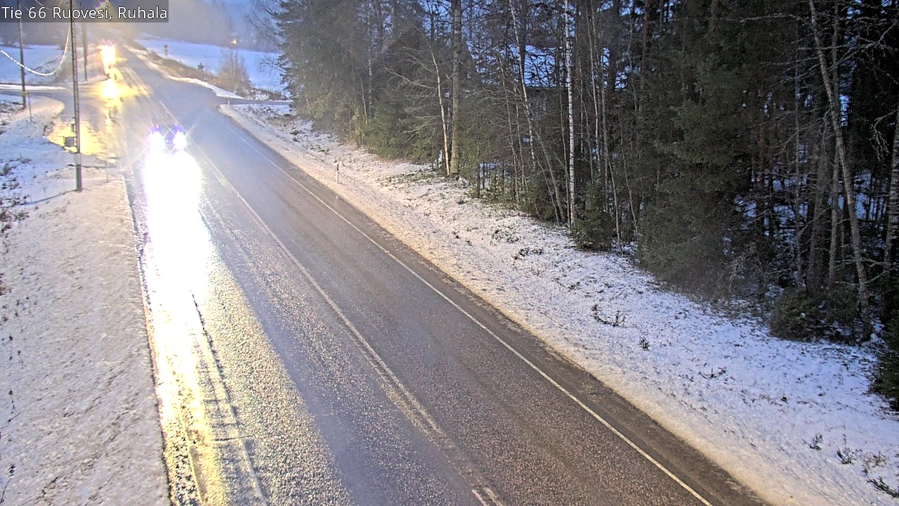 Weather Camera Image Väg 66 Ruovesi, Ruhala, Ruovesi, Pirkanmaa