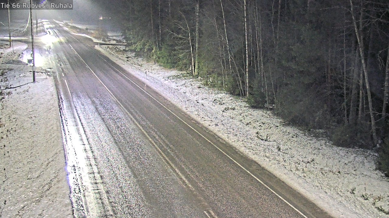Weather Camera Image Väg 66 Ruovesi, Ruhala, Ruovesi, Pirkanmaa