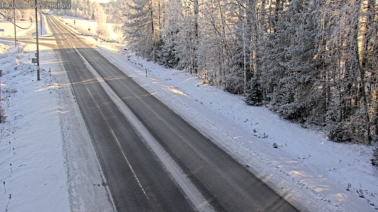 Weather Camera Image Road 66 Ruovesi, Ruhala, Ruovesi, Pirkanmaa