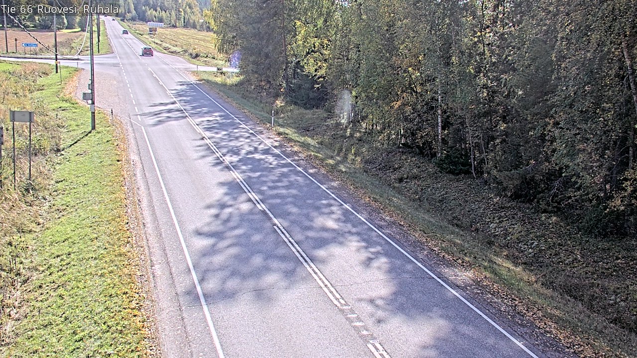 Weather Camera Image Väg 66 Ruovesi, Ruhala, Ruovesi, Pirkanmaa