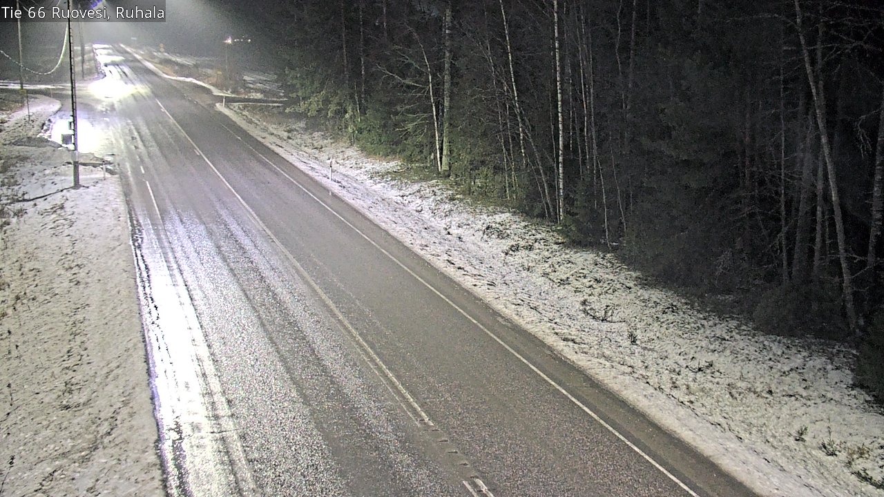 Weather Camera Image Väg 66 Ruovesi, Ruhala, Ruovesi, Pirkanmaa