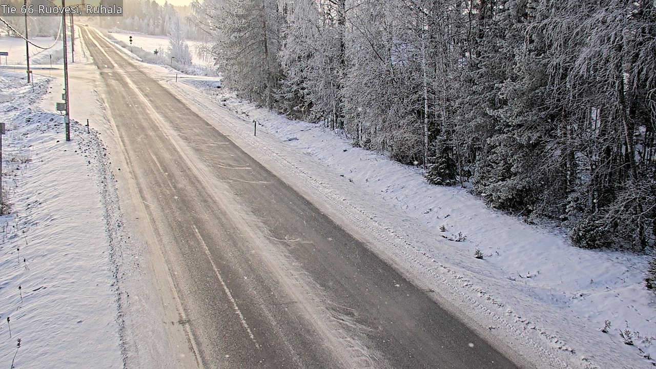Weather Camera Image Road 66 Ruovesi, Ruhala, Ruovesi, Pirkanmaa