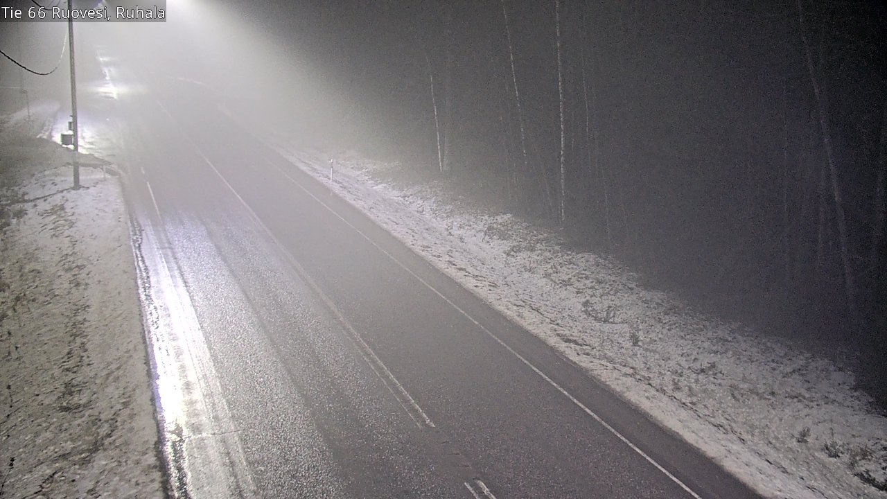 Weather Camera Image Väg 66 Ruovesi, Ruhala, Ruovesi, Pirkanmaa