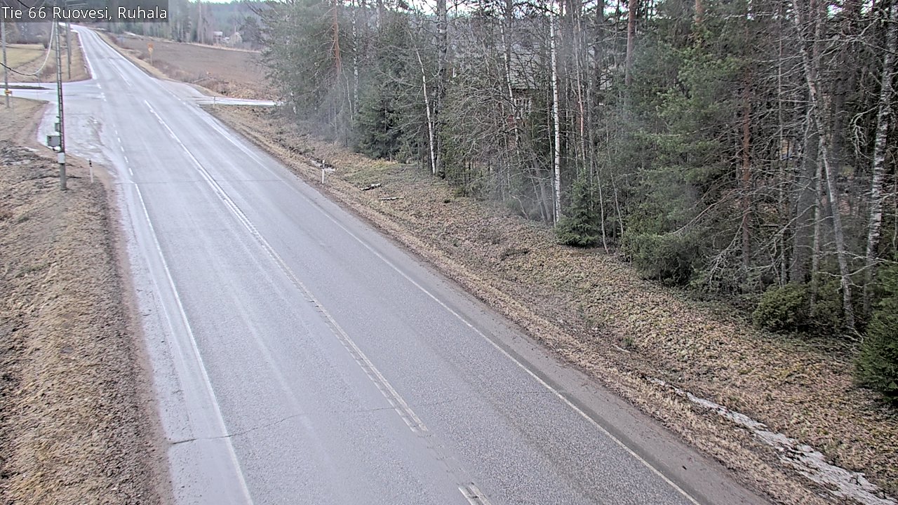 Weather Camera Image Väg 66 Ruovesi, Ruhala, Ruovesi, Pirkanmaa
