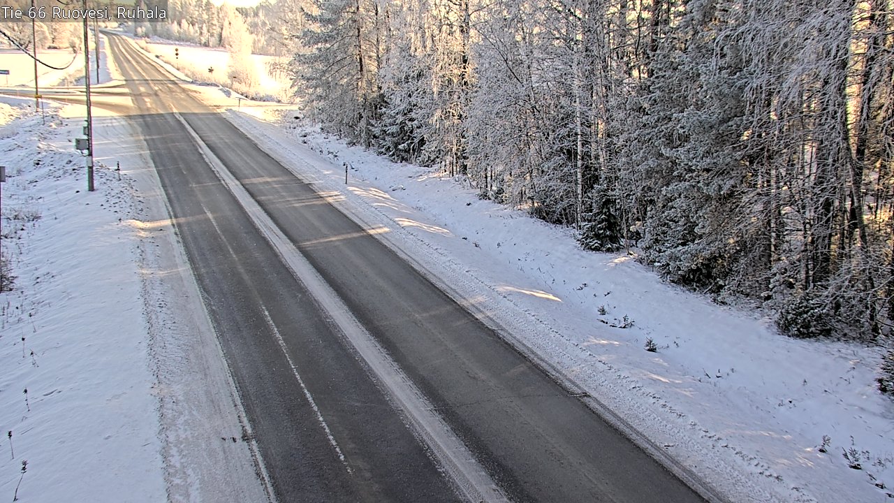 Weather Camera Image Road 66 Ruovesi, Ruhala, Ruovesi, Pirkanmaa