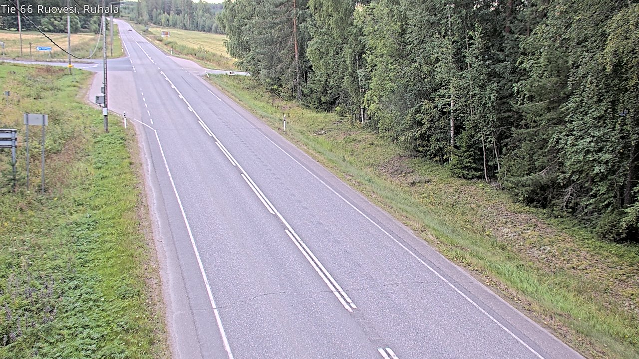 Weather Camera Image Road 66 Ruovesi, Ruhala, Ruovesi, Pirkanmaa
