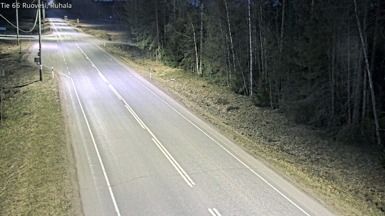 Weather Camera Image Road 66 Ruovesi, Ruhala, Ruovesi, Pirkanmaa