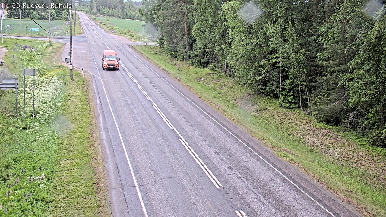 Weather Camera Image Road 66 Ruovesi, Ruhala, Ruovesi, Pirkanmaa