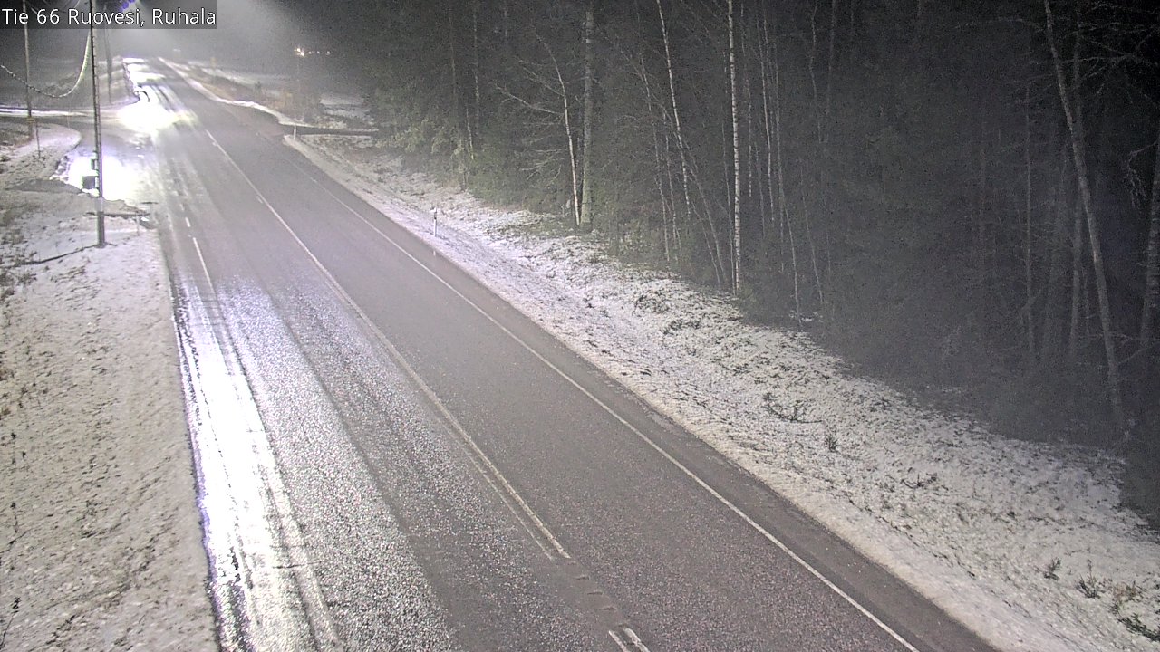 Weather Camera Image Väg 66 Ruovesi, Ruhala, Ruovesi, Pirkanmaa