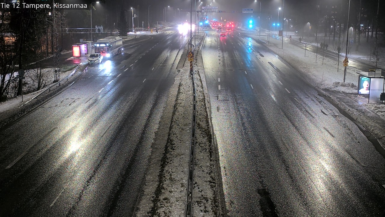 Weather Camera Image Väg 12 Tammerfors, Kissanmaa, Tampere, Pirkanmaa