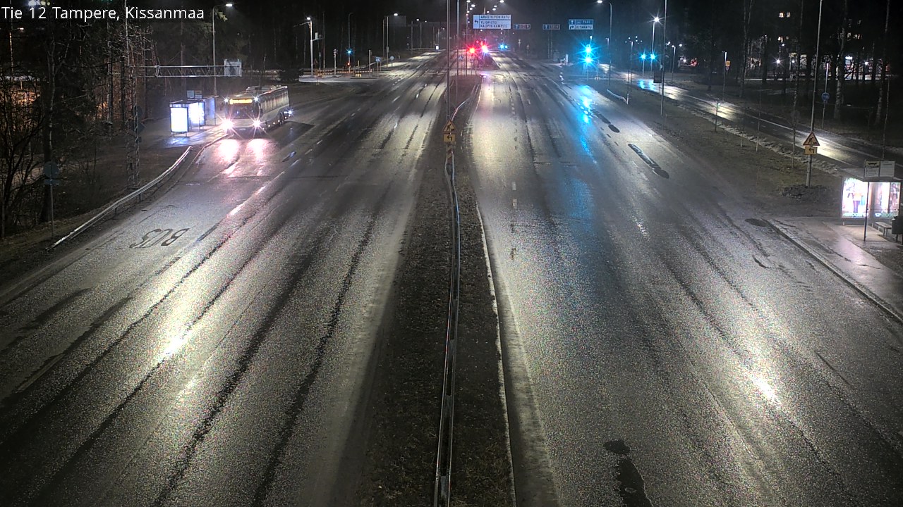Weather Camera Image Väg 12 Tammerfors, Kissanmaa, Tampere, Pirkanmaa