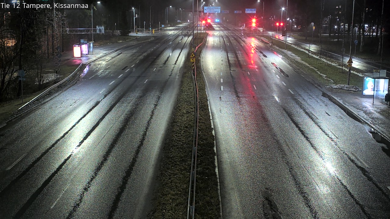 Weather Camera Image Väg 12 Tammerfors, Kissanmaa, Tampere, Pirkanmaa