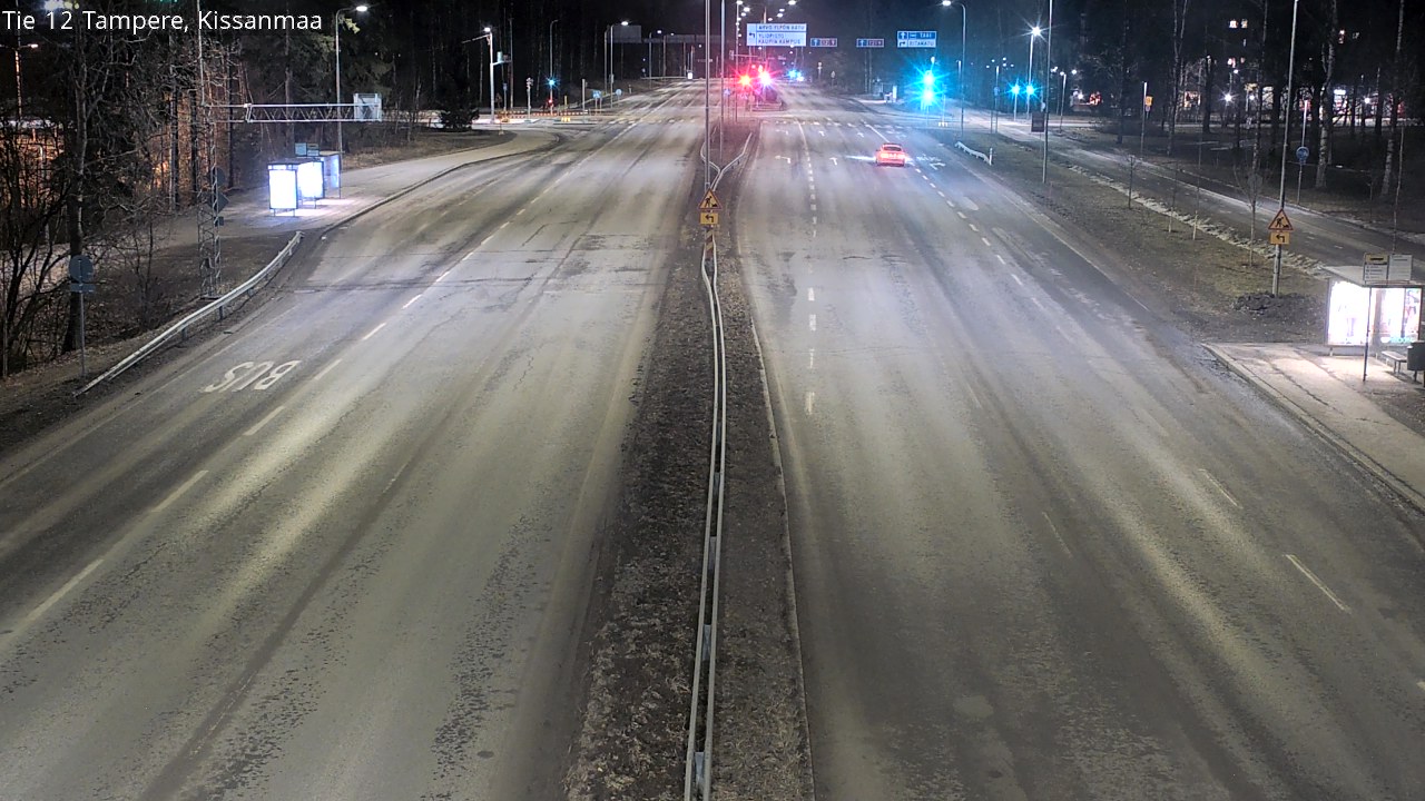 Weather Camera Image Väg 12 Tammerfors, Kissanmaa, Tampere, Pirkanmaa