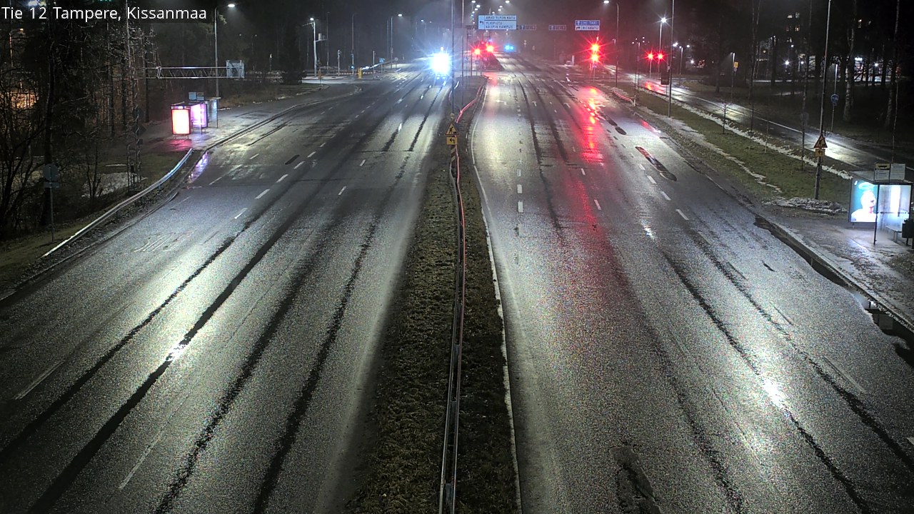 Weather Camera Image Väg 12 Tammerfors, Kissanmaa, Tampere, Pirkanmaa