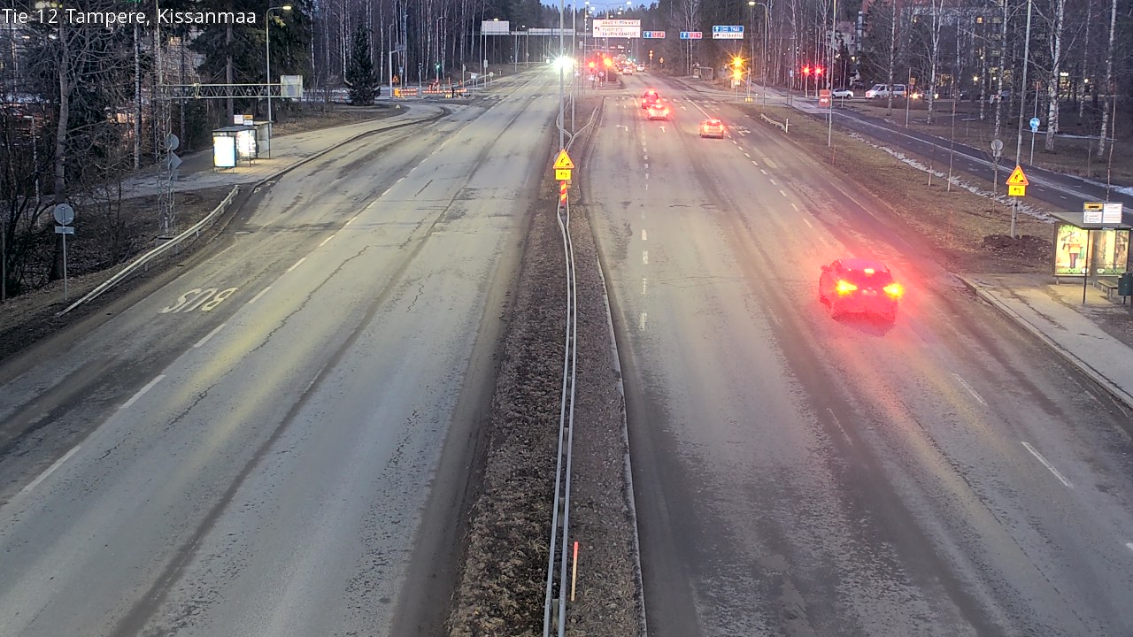 Weather Camera Image Road 12 Tampere, Kissanmaa, Tampere, Pirkanmaa